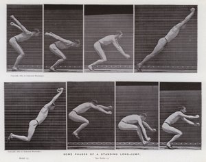 La figure humaine en mouvement : Quelques phases de saut en longueur