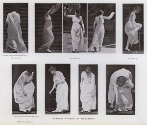 La figure humaine en mouvement : Diverses phases de mouvement
