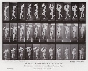 La Figure Humaine en Mouvement : Femme, descendant un escalier