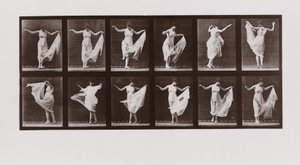 Femme dansant, Planche 107 de Animal Locomotion, 1887