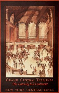 Grand Central Terminal, New York, 1927 - Earl Horter