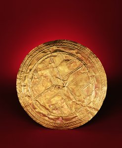 Disque possiblement utilisé comme broche, de Tedavnet, Comté de Monaghan