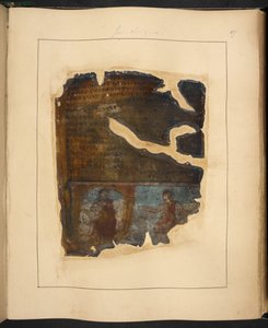 Une page de La Genèse de Cotton, 5e ou 6e siècle - Eastern Mediterranean School