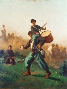 Étude pour Le tambour blessé