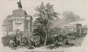 La grande statue de Wellington et l