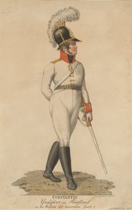 Portrait du Grand-Duc Constantin Pavlovitch de Russie 1779-1831, 1807