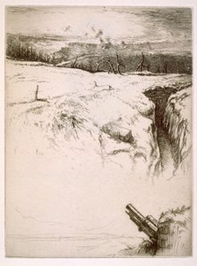 Nord de la France : tranchées abandonnées après la Première Guerre mondiale - Edgar Chahine