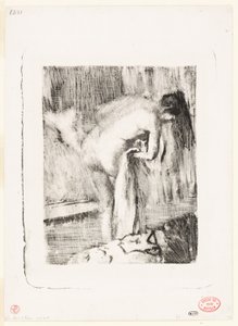 Après le bain II - Edgar Degas