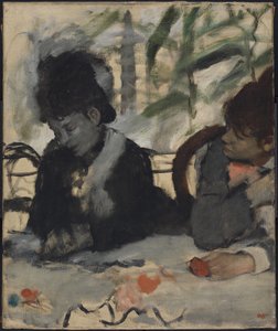 Au café - Edgar Degas