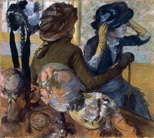 Chez la modiste - Edgar Degas