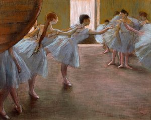 Répétition de ballet, 1885-1890 - Edgar Degas