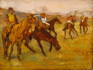 Avant la course - Edgar Degas