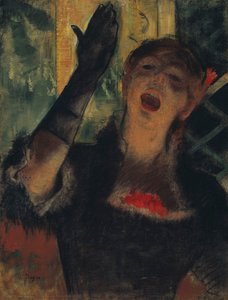 Café Singer - Edgar Degas