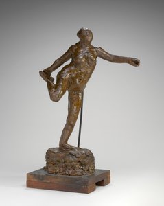 Danseuse tenant son pied droit dans sa main droite