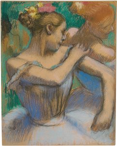 Danseuse ajustant son épaule, c.1896-99