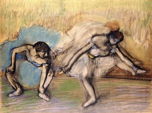Danseurs au repos, vers 1896