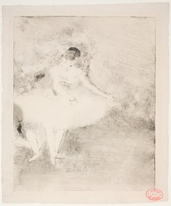Danseur sur scène - Edgar Degas