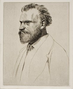 Edouard Manet, Portrait en buste - Edgar Degas