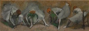 Frise de danseurs, vers 1895 - Edgar Degas