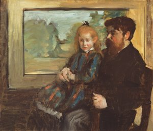 Henri Rouart et sa Fille Hélène