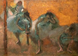 Danseuses à la maison (détail)