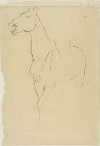 Cheval tourné trois-quarts - Edgar Degas