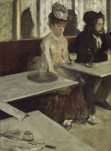 Dans un café Absinthe, 1873