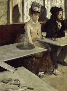 Dans un café