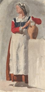 Femme italienne, vers 1856-57