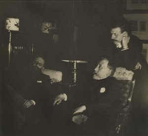 Jules Taschereau, Edgar Degas et Jacques-Emile Blanche, décembre 1895 - Edgar Degas
