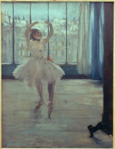 La danseuse chez le photographe