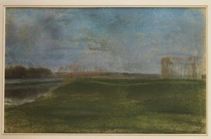 Pré près de la rivière