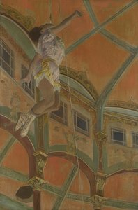 Miss La La au cirque Fernando. 1879 - Edgar Degas