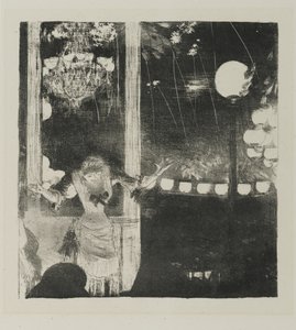 Mlle Becat au Café des Ambassadeurs, 1877-78 - Edgar Degas