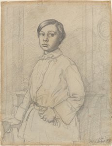 René de Gas [recto] - Edgar Degas