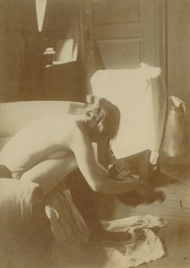 [Nu assis] - Edgar Degas