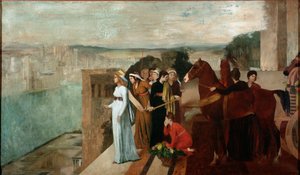 Sémiramis construisant Babylone - Edgar Degas