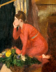 Sémiramis construisant Babylone inachevée, (détail), 1860-1862 - Edgar Degas