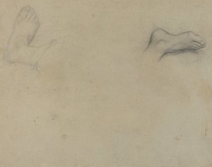 Études de pieds - Edgar Degas