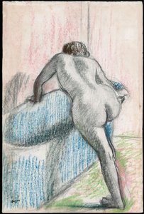 Le bain - Edgar Degas