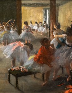 La classe de danse (détail)