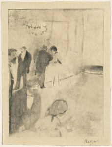 La salle verte, vers 1876-1877