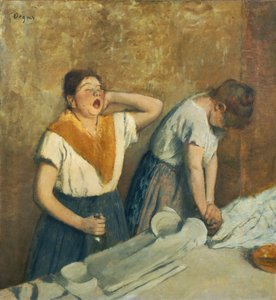 Les blanchisseuses - Edgar Degas