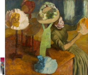 La boutique de chapellerie, 1879-86 - Edgar Degas
