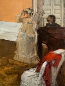La Répétition de la Chanson (détail)