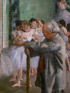 La classe de danse (détail)