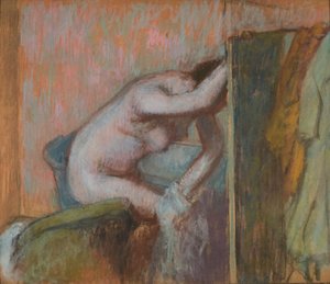 Toilette après le bain, vers 1888