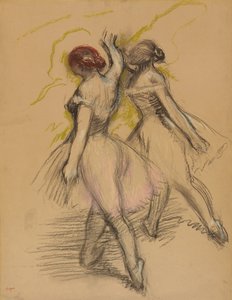 Deux danseuses évoluant, vers 1889
