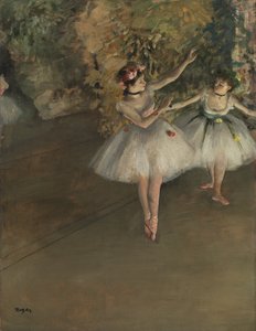 Deux Danseuses sur une Scène, vers 1874
