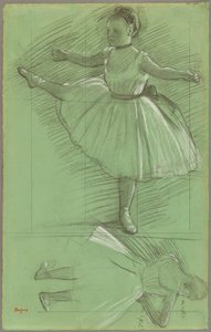 Deux études de danseurs - Edgar Degas